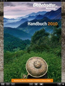 Globetrotter iPad Globetrotter Handbuch 2010 kann im iTunes store geladen werden
