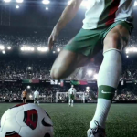 Spannende Sekunden, die über Sieg oder Niederlage entscheiden (Screenshot aus dem Nike Werbespot)
