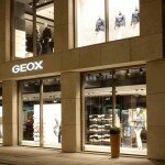 Geox Laden in Hamburg: nur die direkte betriebenen Stores legten in ersten Halbjahr zu