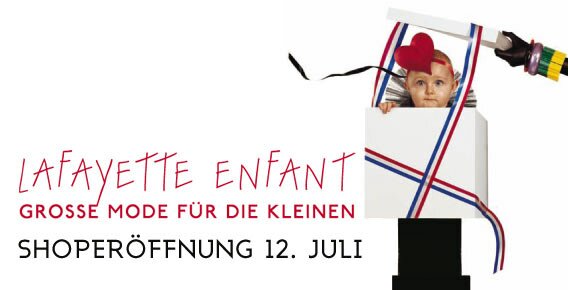 Ganz frisch eröffnet: Lafayette Enfant in Berlin