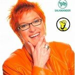 Birgit Hunnekuhl für Artenschutz: sie vertreibt Salamander und Lurchi Schuhe