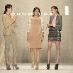 Dorothee Schumacher (Mitte, hier bei der MBFW Berlin) verkauft ihre "Lieblingsstücke" bald auch online