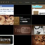 Social Media wird auf der neuen Seite von Gucci groß geschrieben