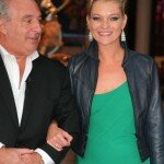 Sir Philip Green und Kate Moss bei einer Topshop-Eröffnung