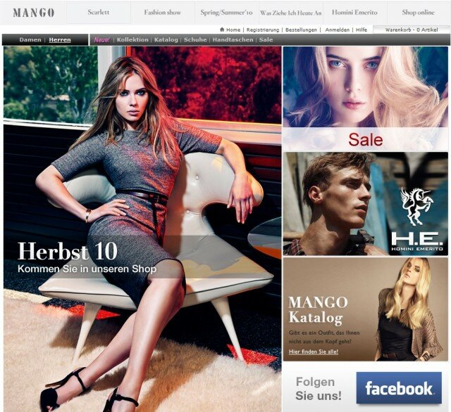 Zum 10-jährigen bekommt der Mango-Shop ein neues Web 2.0 Antlitz verpasst Zum 10-jährigen bekommt der Mango-Shop ein neues Web 2.0 Antlitz verpasst