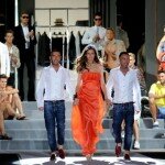 Dean und Dan Caten präsentieren ihre Menswear 2011 auf der Milan Fashion Week