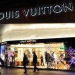 Wenn's eher dunkel wird, wird eher zugemacht: Louis Vuitton Stores in Frankreich