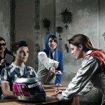 Audi-Teamfahrerin Katherine Legge shootet mit Models in maloja-Outfits
