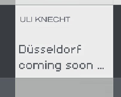 Coming soon ... noch diesen Winter Coming soon ... noch diesen Winter