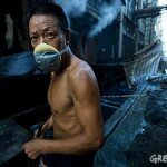 Greenpeace Jeans Textilarbeiter in Xintang