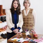 fotograf Mattias Bardå Emy Blixt von Hasbeens und H&M Designchefin Ann-Sofie Johansson zeigen die H&M Hasbeens Kollektion