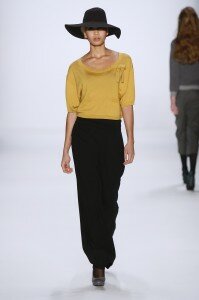 CAMILLA NORRBACK BERLIN FASHION WEEK FW11 01/21/2011