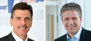 Klaus Jost (Intersport) und Andreas Rudolf (Sport 2000)