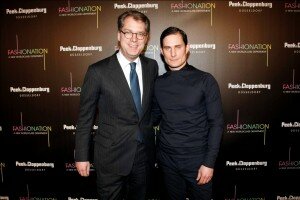 Dr. Adrian Kiehn (Generalbevollmächtigter Peek & Cloppenburg KG Düsseldorf) und Clemens Schick