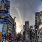 Japan Tokyo nach dem Erdbeben