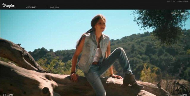 Wrangler Webauftritt Wrangler Webauftritt