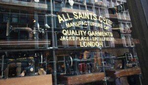 All Saints Schaufenster