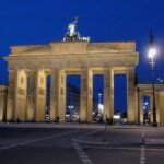 Rückseite Brandenburger Tor