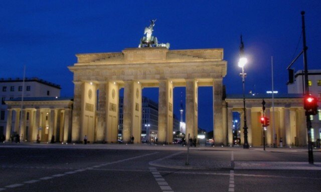 Rückseite Brandenburger Tor Rückseite Brandenburger Tor