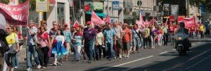 Ver.di Streik Düsseldorf