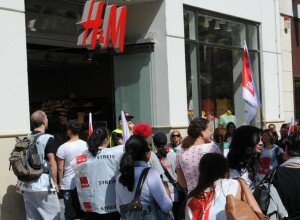 Ver.di Tarifstreik Handel BW