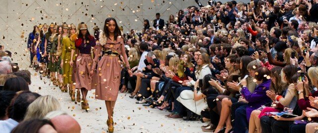 Burberry Prorsum 2012 Womenswear Show Finale
