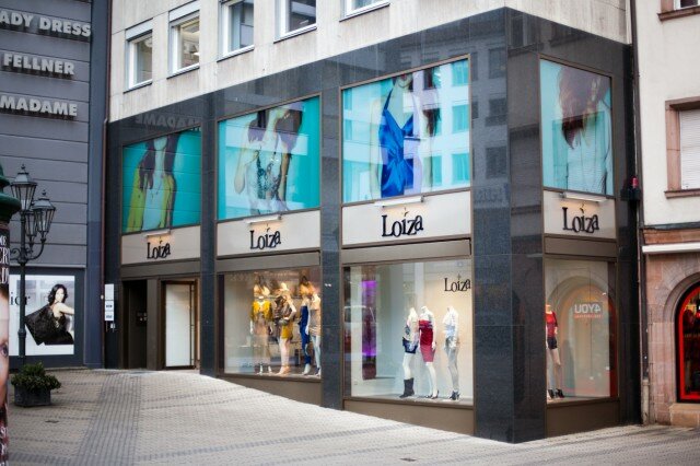 LOIZA Store Nuernberg_Aussenansicht