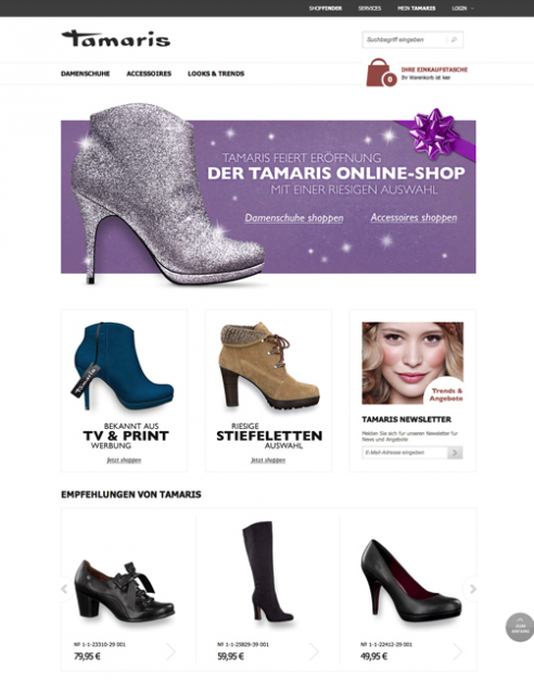 Tamaris Onlineshop Tamaris Onlineshop