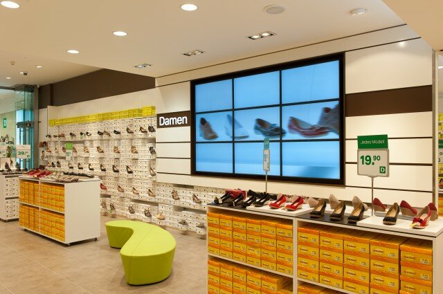 Deichmann Filiale_Abteilung Deichmann Filiale_Abteilung