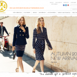 Tory Burch Webseite
