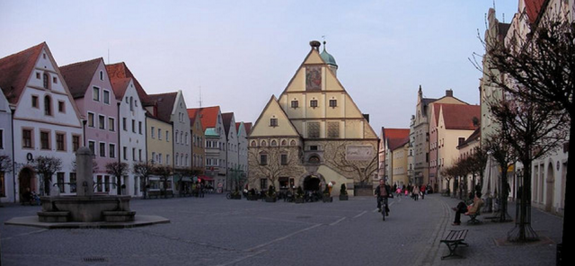 Weiden Innenstadt Marktplatz