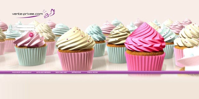 Vente-Privee Cupcakes