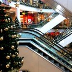 Weihnachtsstimmung Shoppingcenter