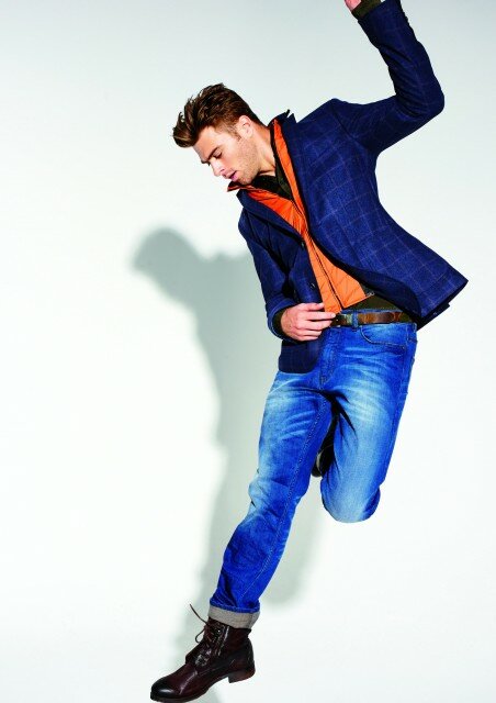 CG-Club of Gents_Bestseller FW13_Sakko mit Westeneinsatz