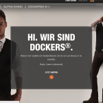 Dockers Webseite
