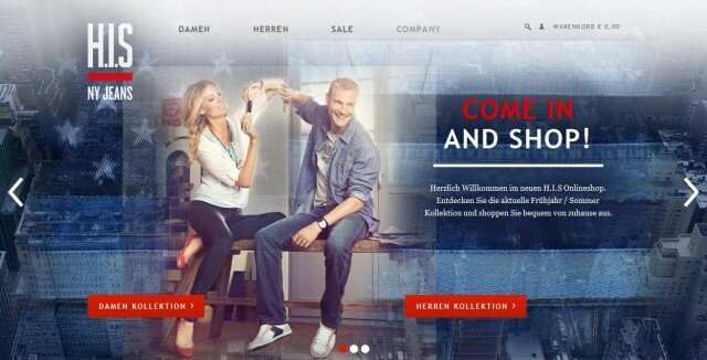 HIS Onlineshop