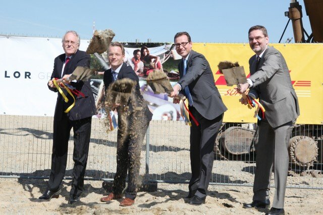 Spatenstich Neue DHL Supply Chain Niederlassung Spatenstich Neue DHL Supply Chain Niederlassung