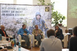 Jack Wolfskin Pressekonferenz