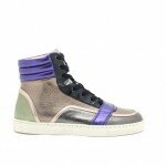 Markus Lupfer - MULTI METALLIC HIGH TOP SNEAKER