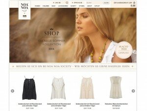 Der neue Online-Shop von Noa Noa