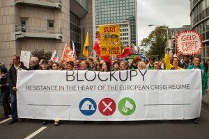 Blockupy_Frankfurt 2013_Demonstranten