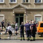 Hochwasser Aufräumarbeiten