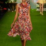 Lena Hoschek Show - Mercedes-Benz Fashion Week Spring/Summer 2014