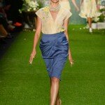 Lena Hoschek Show - Mercedes-Benz Fashion Week Spring/Summer 2014