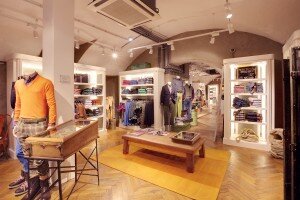 Gant SHop München Untergeschoss