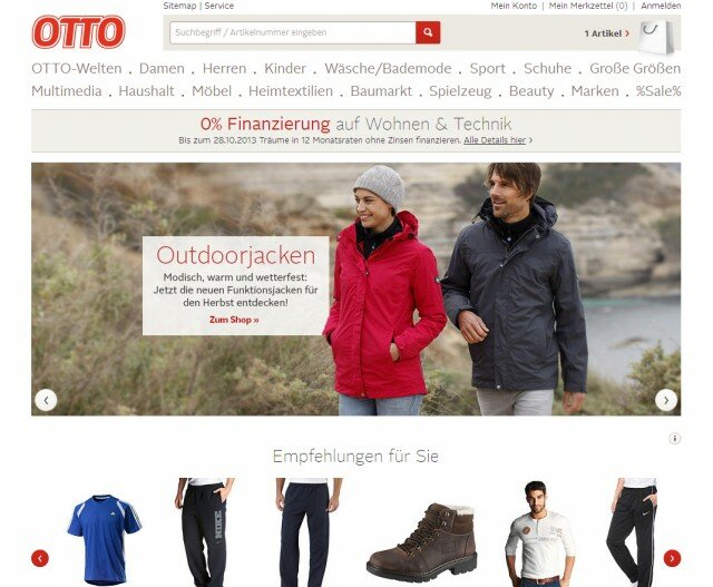 Startseite Otto.de Startseite Otto.de