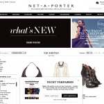 Net-a-porter Webseite