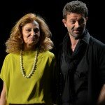 Das ist Geschichte: Yvan Mispelaere mit Diane von Furstenberg