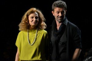 Das ist Geschichte: Yvan Mispelaere mit Diane von Furstenberg