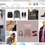 Zalando Webseite